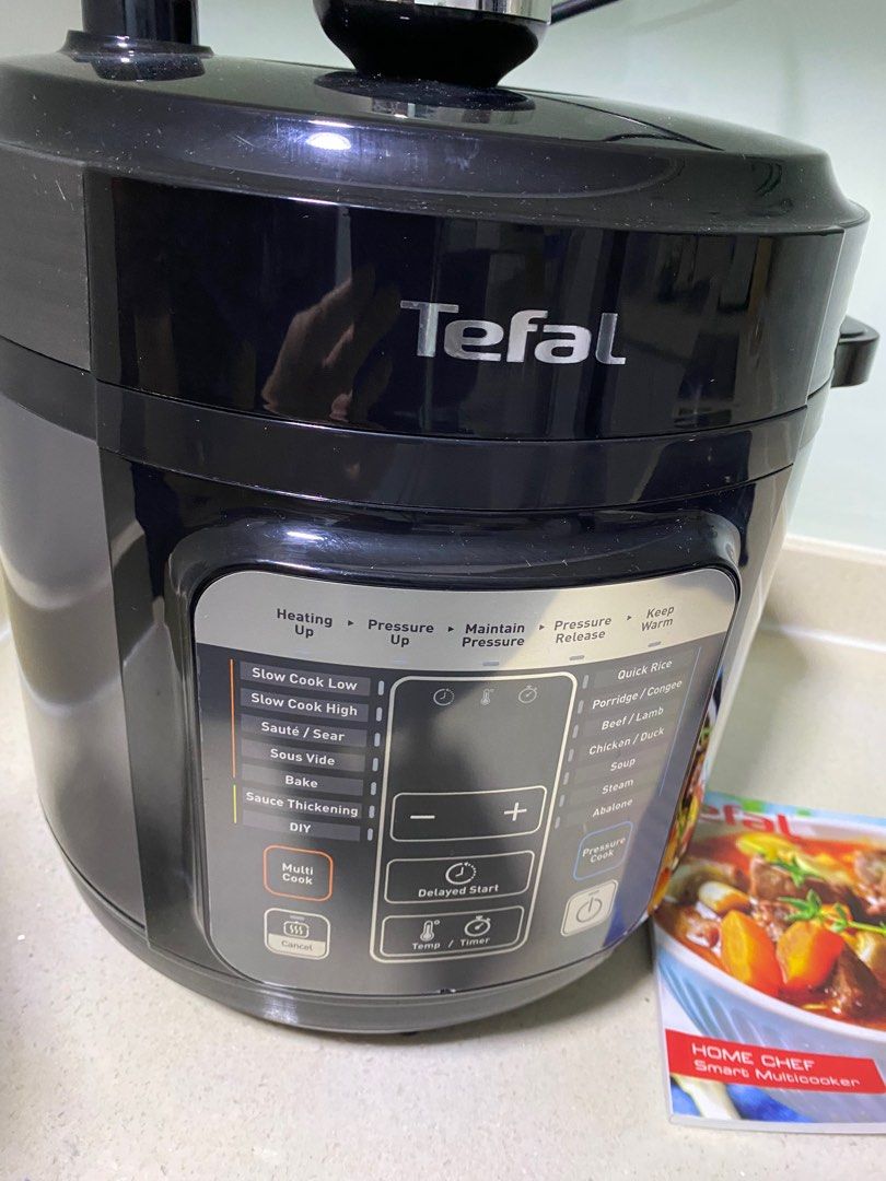 Tefal CY601 Home Chef Smart Electric Pressure and Multicooker 6L, TV