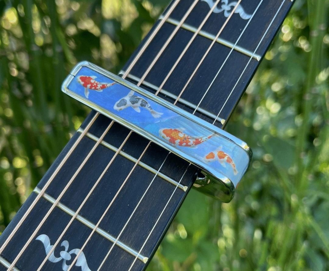 Thalia Capo Deluxe Series Koi Pond of Pearl Black Chrome, Hobbies ...