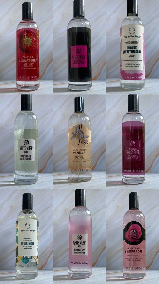 Harga parfum outlet body shop original