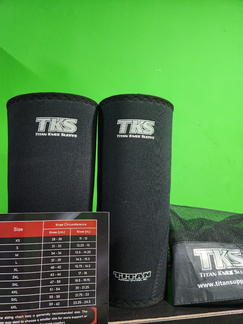 TITAN TKS knee sleeve 2XL タイタンTKS ニースリーブ - トレーニング用品