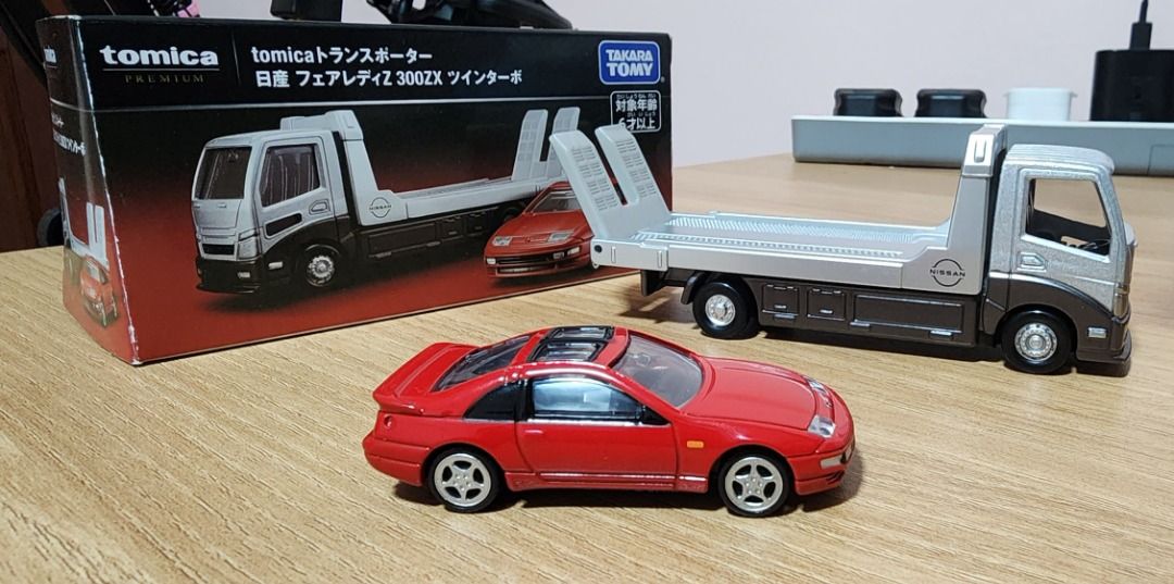 Tomica Premium Transporter Nissan Fairlady Z 300ZX, Hobbies  Toys, Toys   Games on Carousell