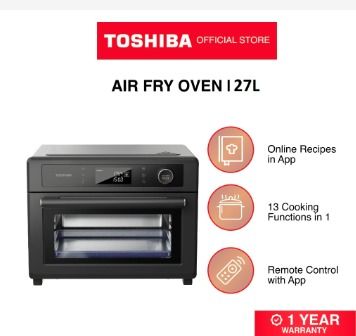 Toshiba Air Fryer Toaster Oven 25L TL2-SAC25GZC