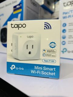💯TP-Link Tapo P100 Mini Smart Wi-Fi Socket | WiFi Socket | Smart Plug | WiFi Plug | TPLINK