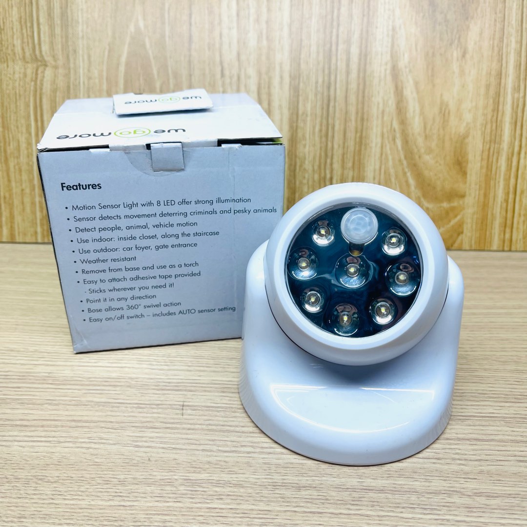 TPWEGOMORE L801 LED Motion Sensor Battery Light, TV & Home Appliances