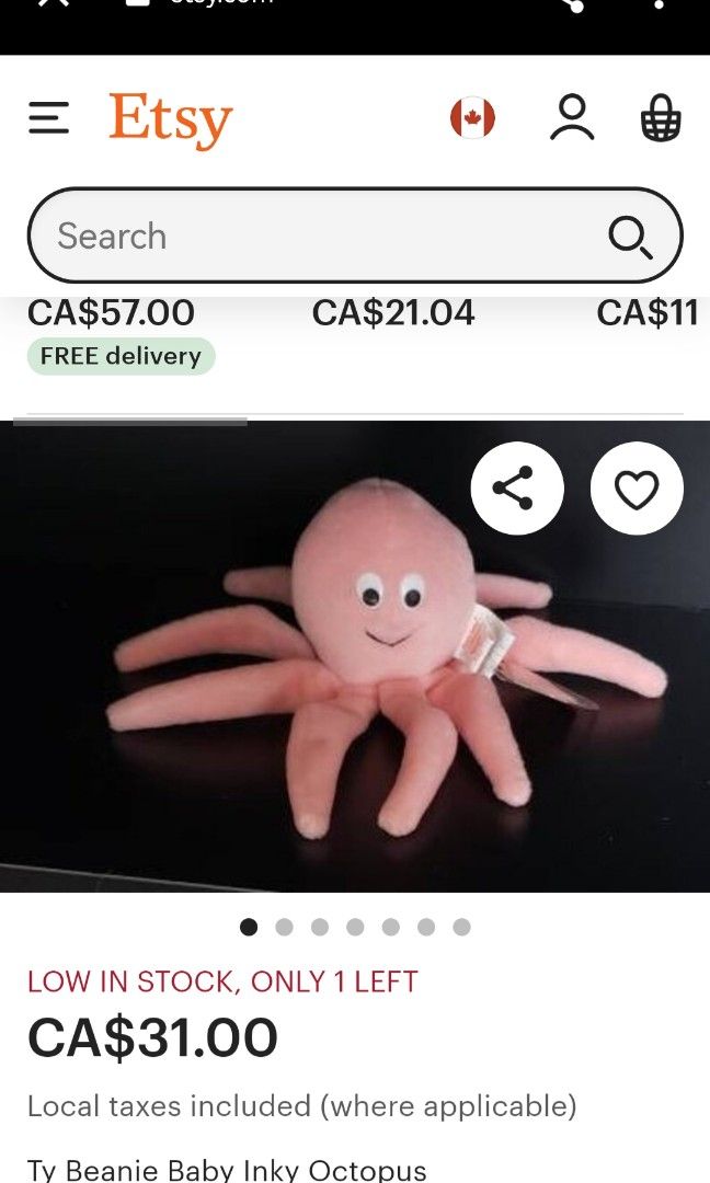 Ty inky the sales octopus