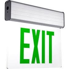 Type X : Exit Light, 2 x 8W Acrylic LED Exit Signage, Explosion Proof Type