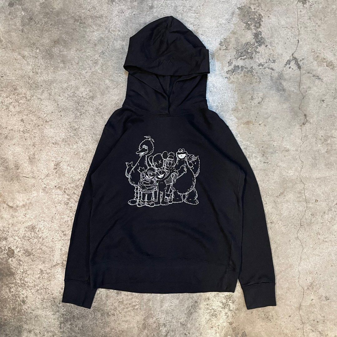 Uniqlo kaws online sesame street hoodie
