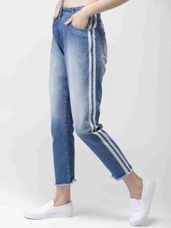 Urban Revivo Side Stripes Jeans