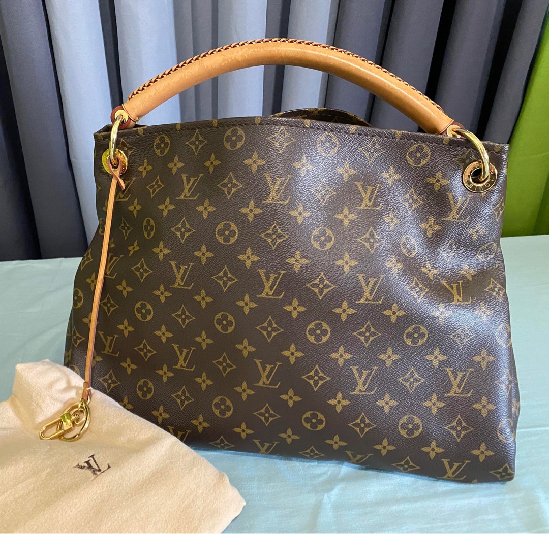 LV Artsy MM Handbag Black, Luxury, Bags & Wallets on Carousell