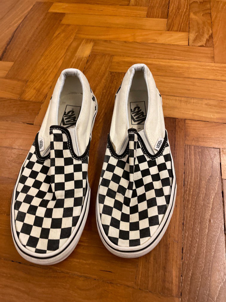 Checkered shoes cheap discount