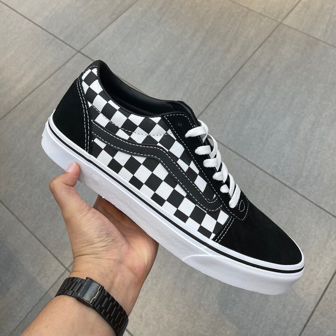 Ward hotsell checkered vans