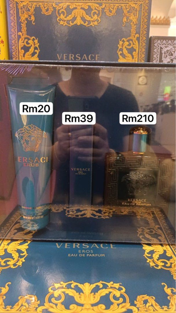 Versace perfume shop set price