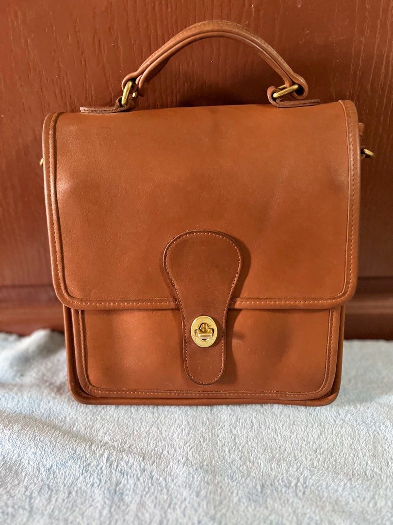 Vintage coach station bag cheap