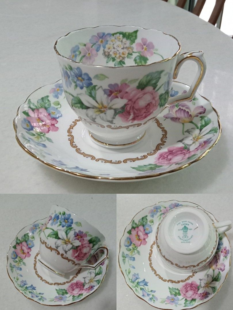 Vintage English Teacups, Hobbies & Toys, Collectibles & Memorabilia