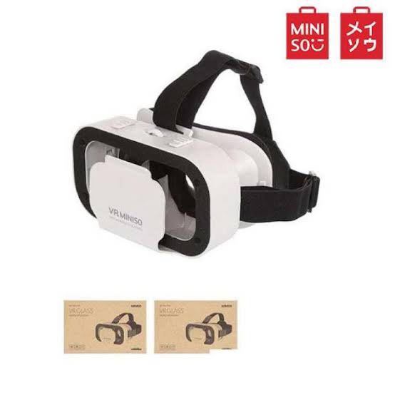 3d Glasses Miniso Vr VR Miniso Virtual Reality Glasses/DVD's Karrot