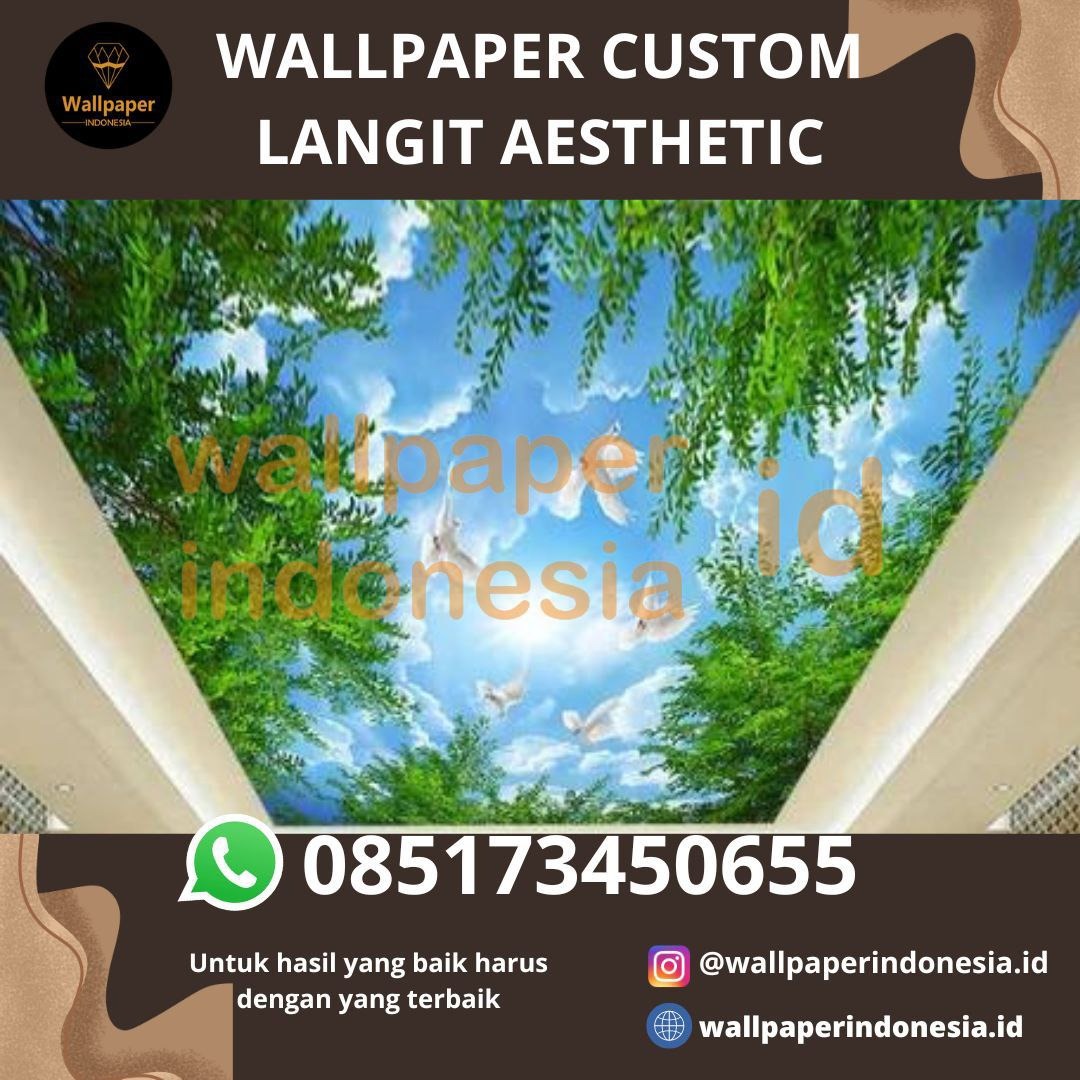 WALLPAPER CUSTOM LANGIT AESTHETIC, Perabotan Rumah di Carousell