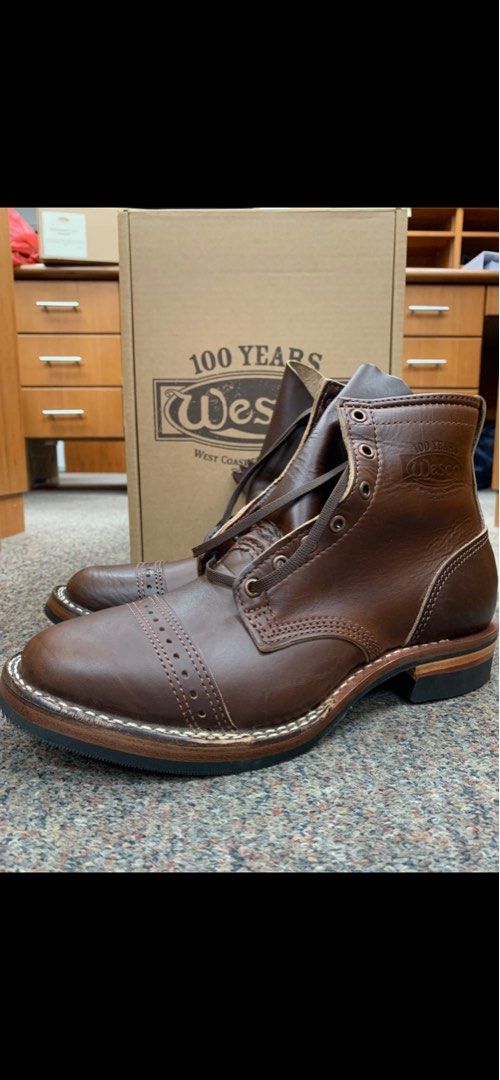 Wesco horsehide boots best sale