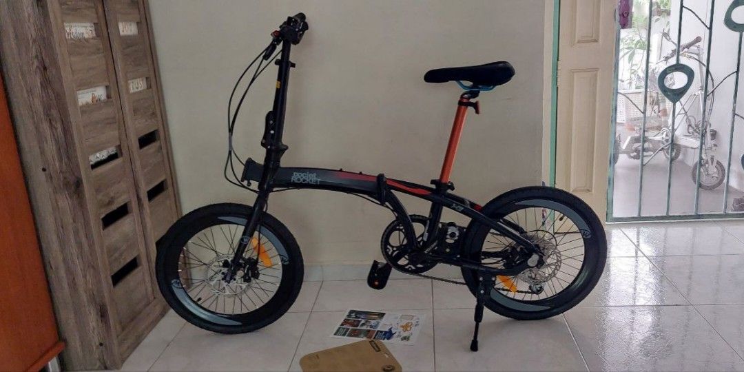 Wimcycle Pocket Rocket X3 Folding Bike Bicycle 9 speed