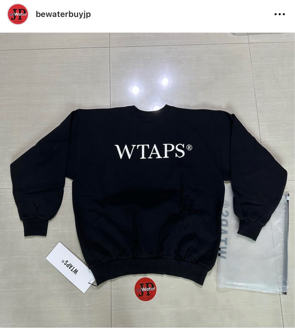 WTAPS CROSS LOCKS SWEATER( not wtaps nbhd visvim dunk ma1 fragment