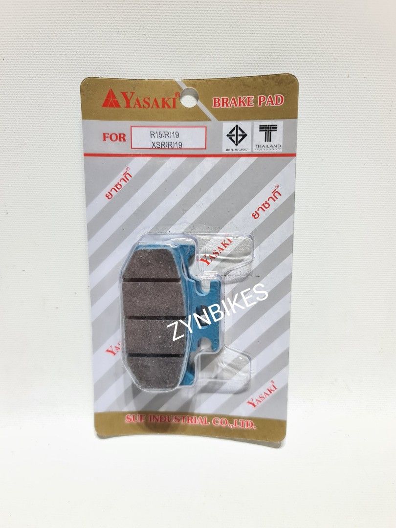 YASAKI REAR BRAKE PAD YAMAHA R15 V3 V4 XSR 155 MT 15 V2, Motorcycles