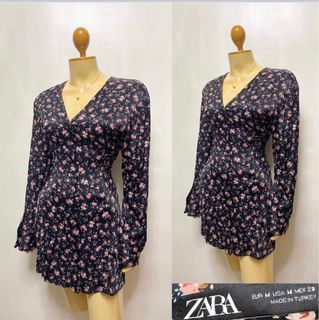 Zara floral dress