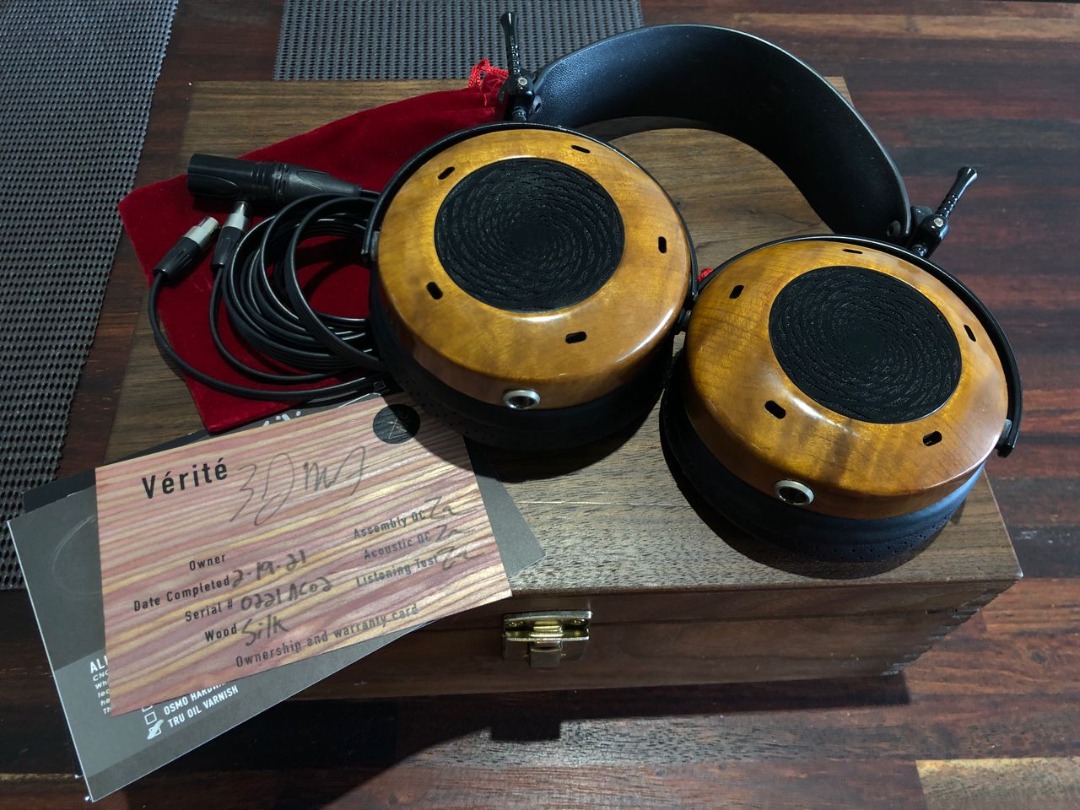 ZMF Verite Open Silkwood zmf headphone mirai audio