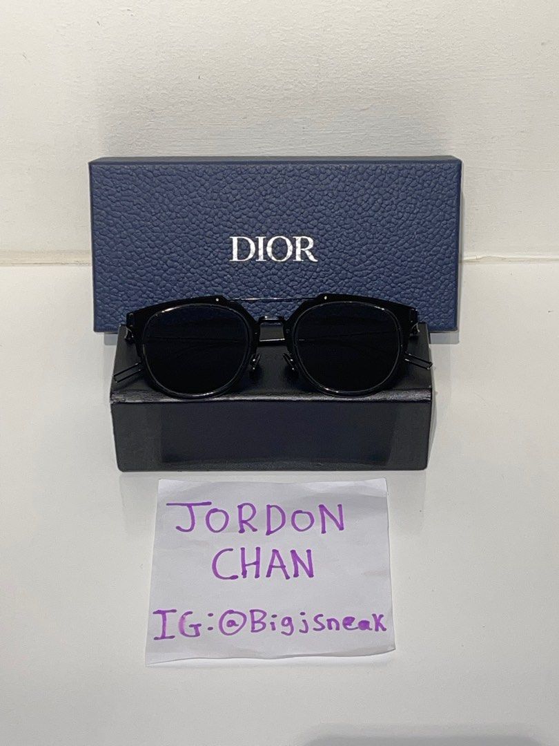 100 Legit Dior Composit 1.0 Black Sunglasses Men s Fashion