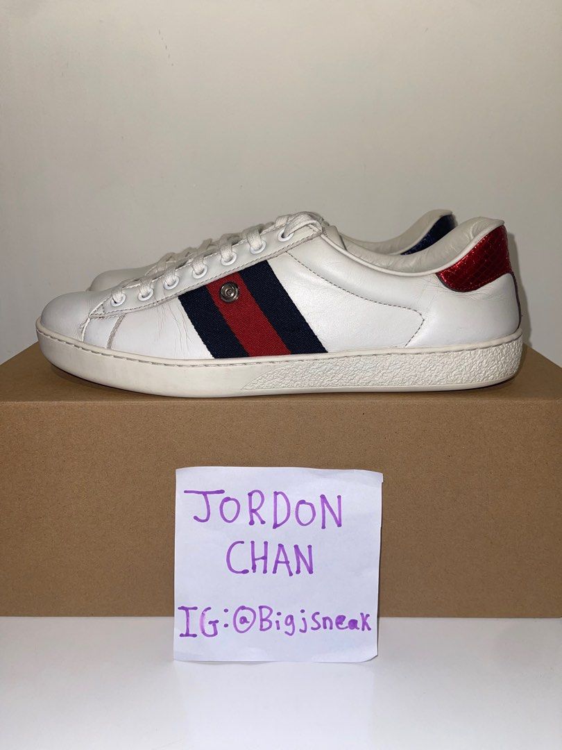 100 Legit Gucci New Ace Tiger Strap No Patches Just Shoes Only