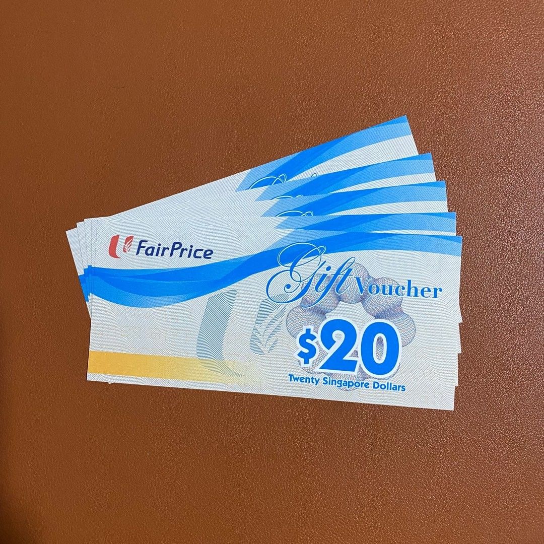 $100 NTUC Voucher, Tickets & Vouchers, Vouchers on Carousell