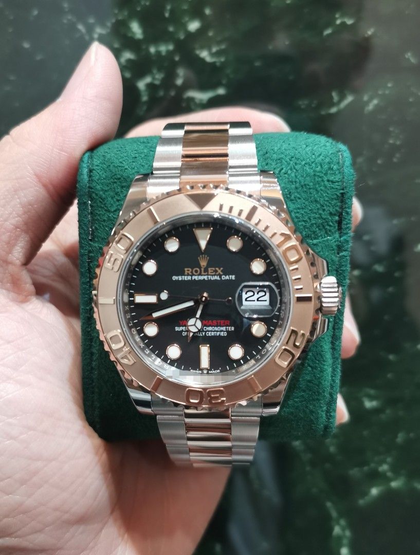 Rolex yachtmaster two tone rose gold outlet