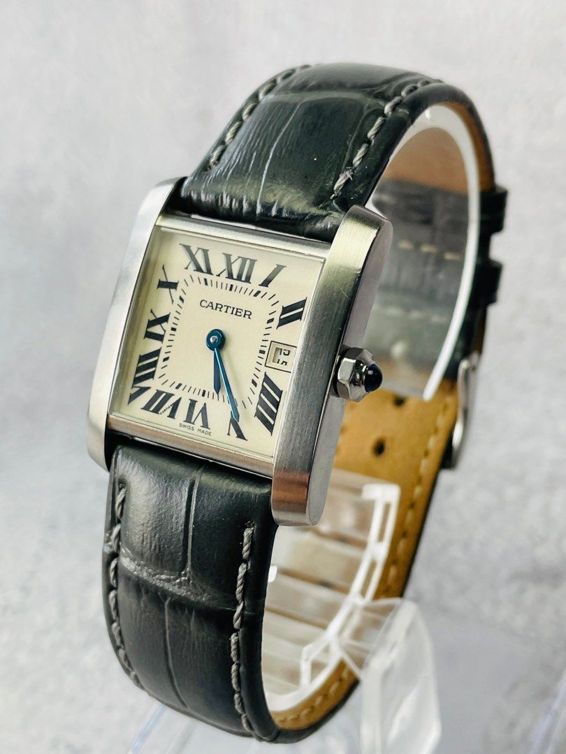 Cartier tank francaise 2465 on sale