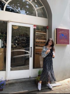 小碎花黑裙#23衣櫃出清