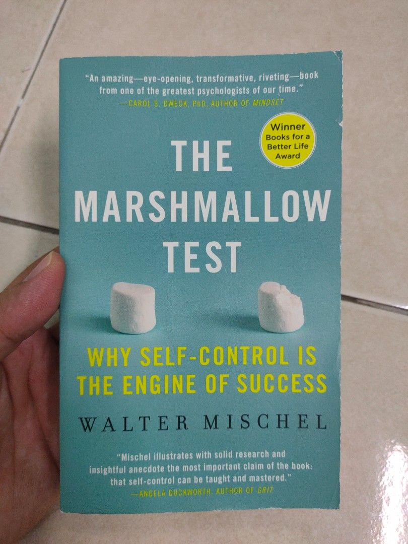 [ 100 Original ] The Marshmallow Test Why SelfControl Is the Engine