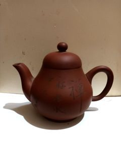 早期梨型雙出茶壺 泡茶