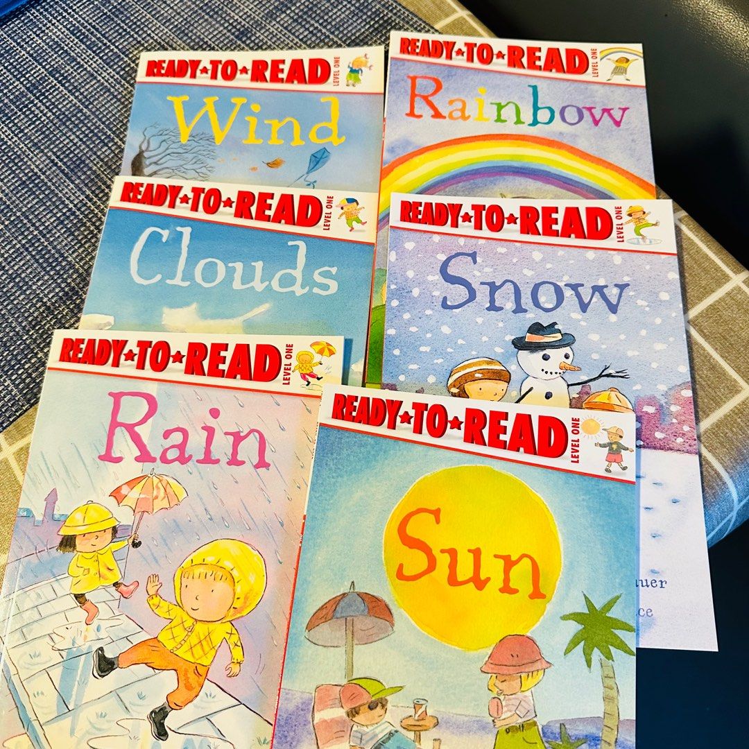 英文原版繪本天氣科普6冊Weather Ready to Read Value Pack Rain Clouds Snow, 興趣及遊戲, 書本&  文具, 兒童書籍- Carousell