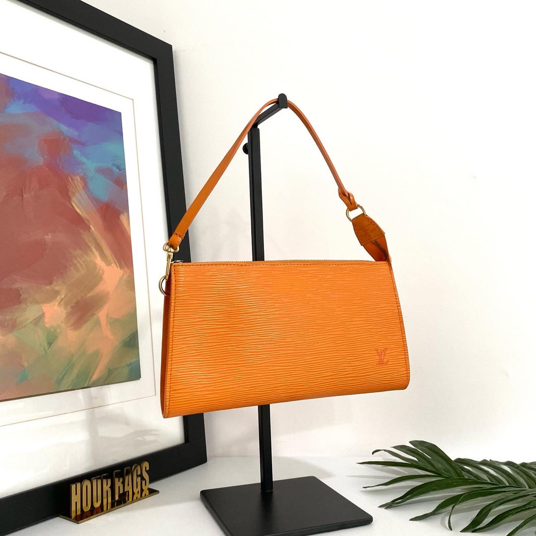 Louis vuitton pochette orange store