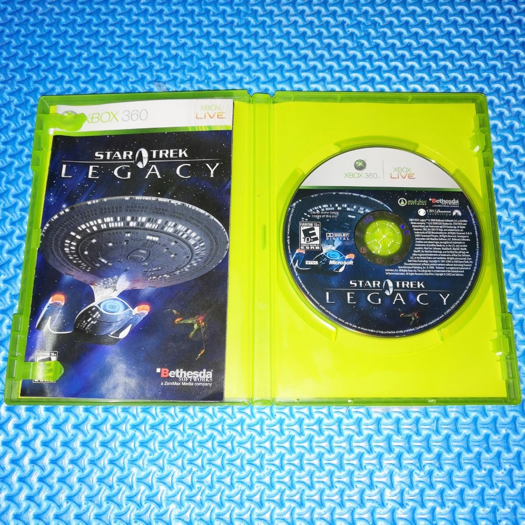 🆒 Microsoft Xbox 360 Star Trek: Legacy Game CD, Video Gaming, Video Games,  Xbox on Carousell