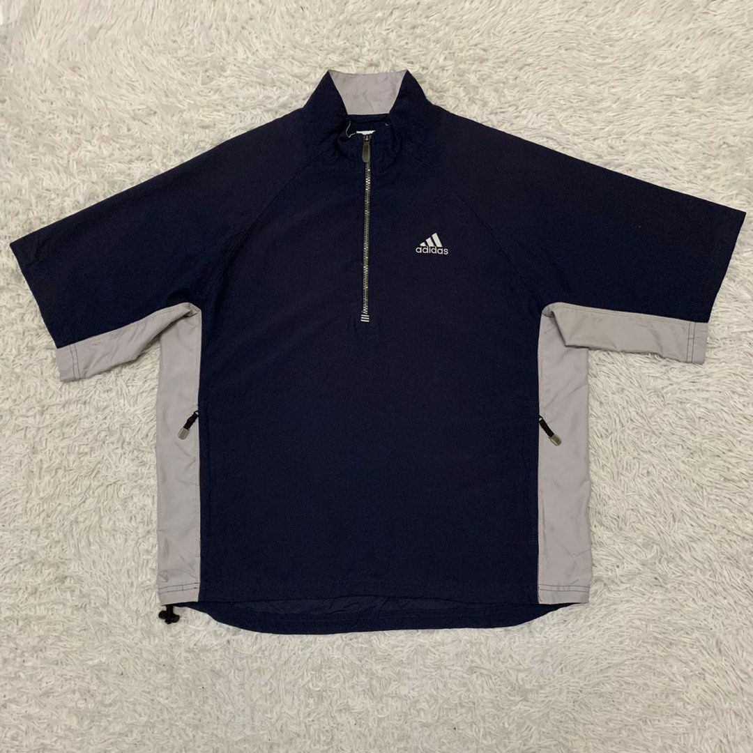 Adidas ClimaShell Wind Short Zip Top Shirt