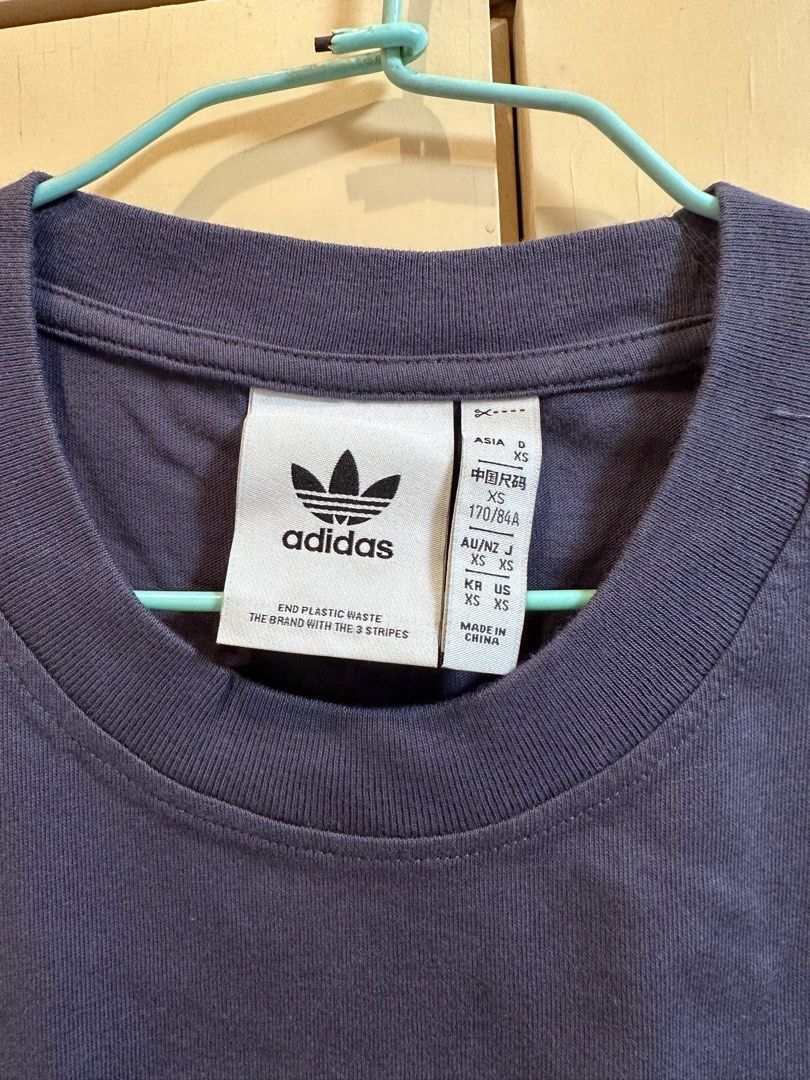 Adidas original logo t shirt outlet