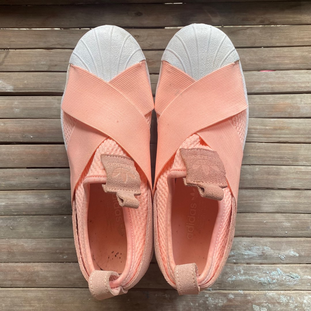 Superstar slip on rose pink hotsell