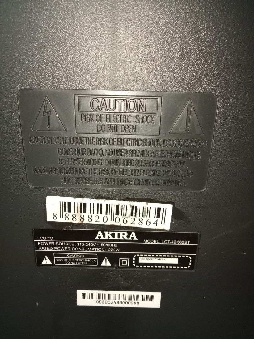 AKIRA TV, TV & Home Appliances, TV & Entertainment, TV on Carousell