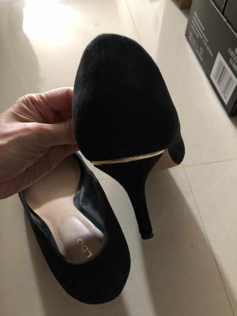 Aldo black high best sale heels