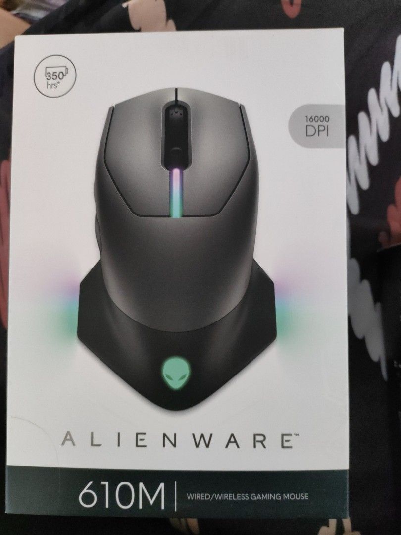 Alienware wireless Gaming mouse Aw610M, Computers & Tech, Parts