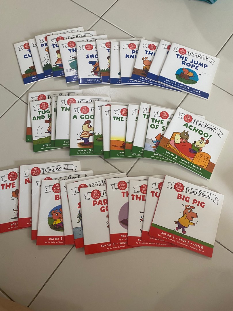 ALL 35 books “I can read “ 3 levels, Hobbies & Toys, Books & Magazines ...