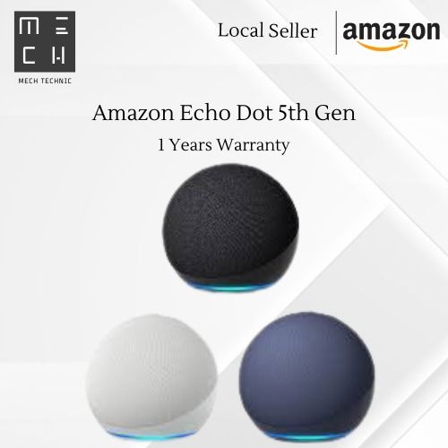 Echo Dot (5th Gen, 2022 release) | With bigger vibrant sound, helpful  routines and Alexa | Deep Sea Blue