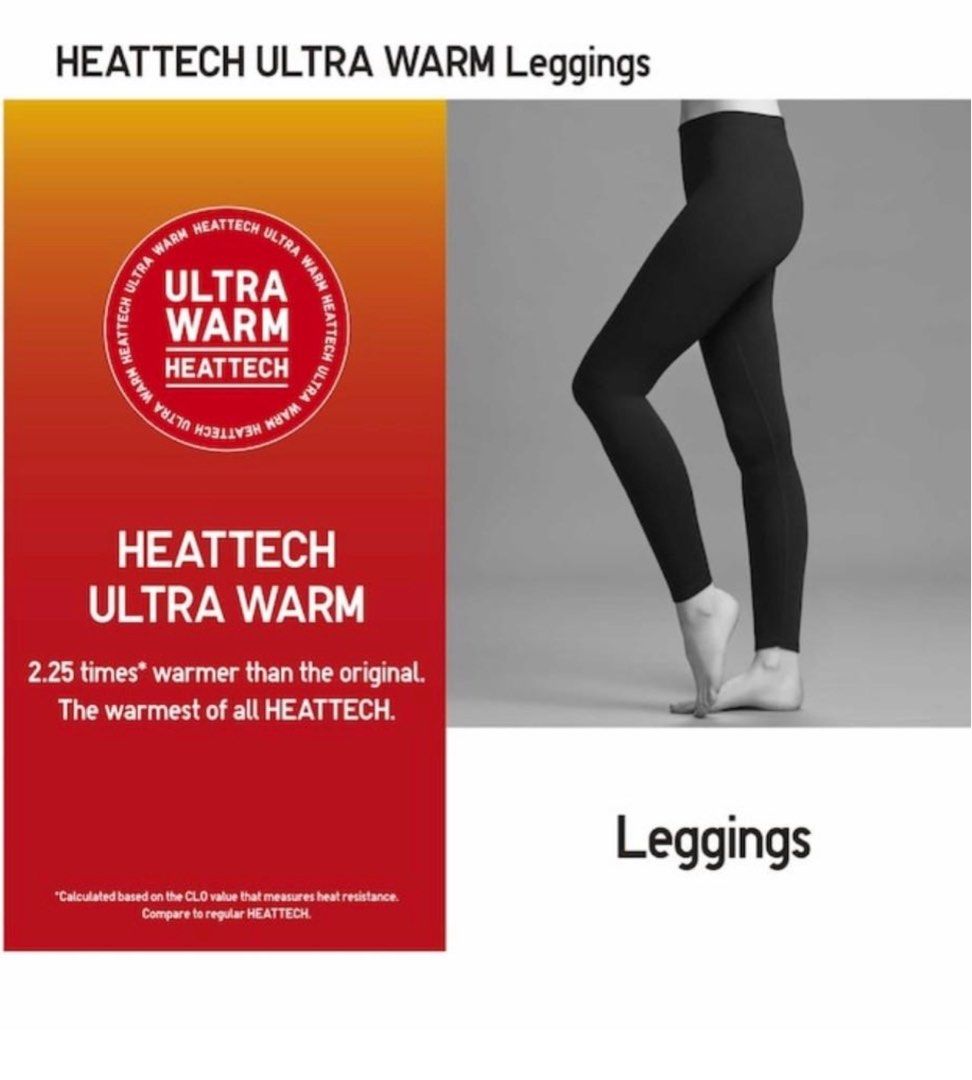 Brand New Auth Uniqlo Women Ultra Warm Heattech Leggings, Women's Fashion,  Bottoms, Jeans on Carousell