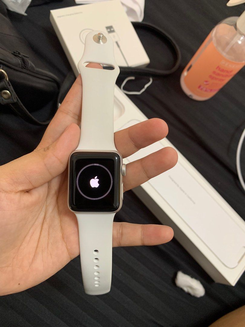 Apple watch series shop 3 38mm unboxing