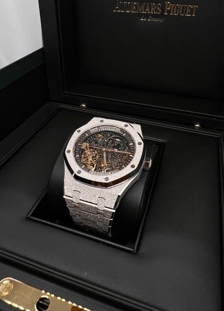 Frosted gold audemars piguet price on sale