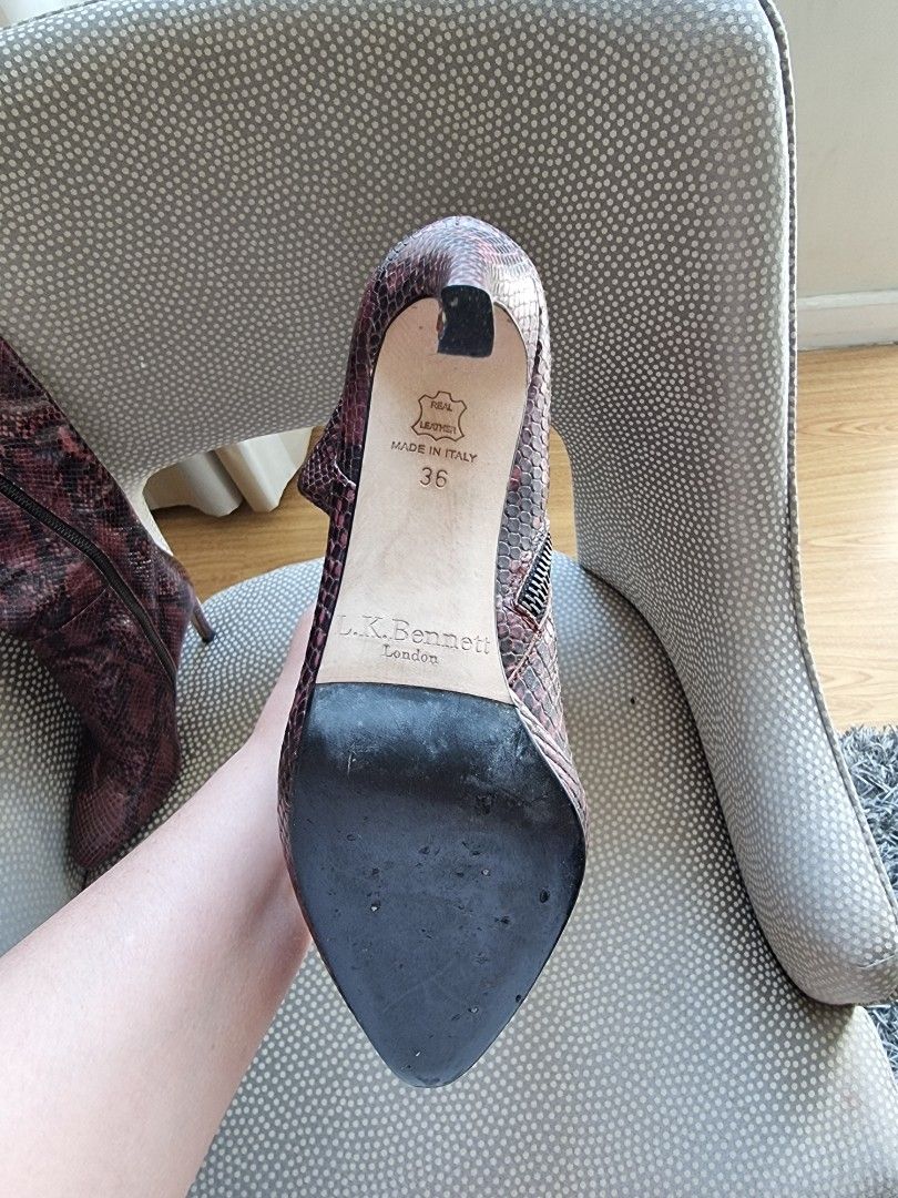 Lk bennett snakeskin shoes sales