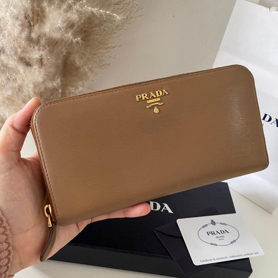 Authentic Prada Men Wallet, Luxury, Bags & Wallets on Carousell